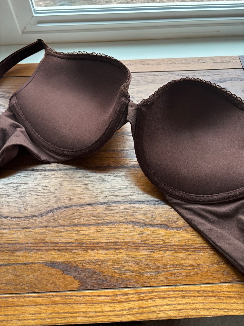 Victoria's Secret Brown Smooth T-Shirt Bra 36C New Body By Victoria - Picture 5 of 5